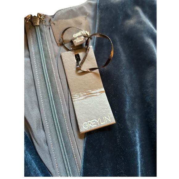 NWT Luna Greylin Velvet Jumpsuit - Size L - Picture 5 of 11